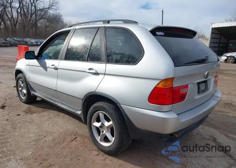 2003 BMW X5 3.0I z USA, uszkodzony, nr VIN 5UXFA53593LW24795